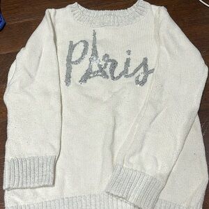 Cute gymboree knitted Paris sweater!!!